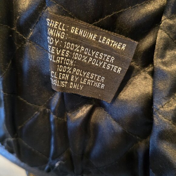 Diva Sport NYC Black Leather Jacket, Size M - Picture 13 of 14